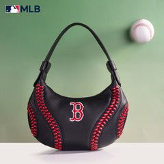 MLB-BR101  MLB Boston Red Sox Team Hobo Bag/Shoulder Bag