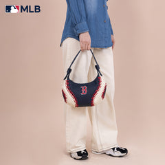 MLB-BR101  MLB Boston Red Sox Team Hobo Bag/Shoulder Bag