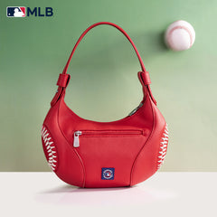 MLB-BR101  MLB Boston Red Sox Team Hobo Bag/Shoulder Bag