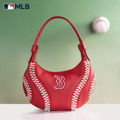 MLB-BR101  MLB Boston Red Sox Team Hobo Bag/Shoulder Bag