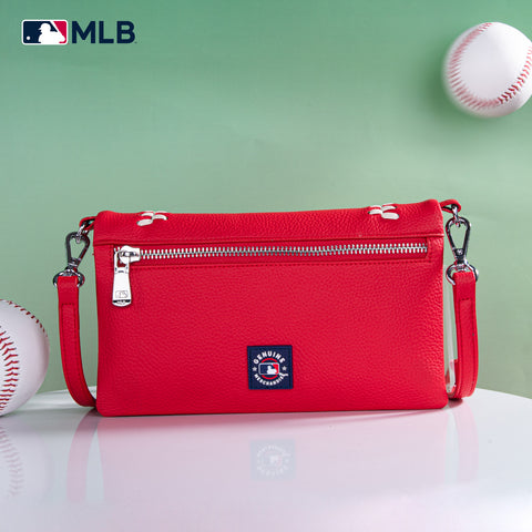 MLB-BR106  MLB Boston Red Sox Team Bi-Fold Clutch/Crossbody