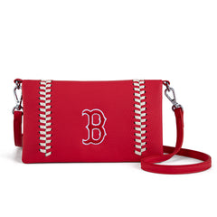 MLB-BR106  MLB Boston Red Sox Team Bi-Fold Clutch/Crossbody