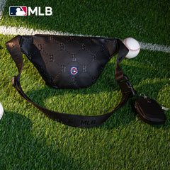 MLB-BR20-320  MLB Boston Red Sox Team Fanny Pack Belt Sling Bag