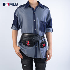 MLB-BR20-320  MLB Boston Red Sox Team Fanny Pack Belt Sling Bag