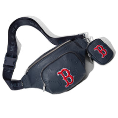 MLB-BR20-320  MLB Boston Red Sox Team Fanny Pack Belt Sling Bag