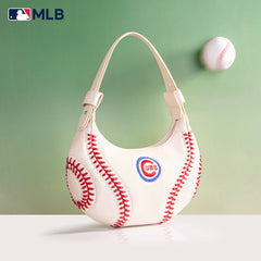 MLB-CU101   MLB Chicago Cubs Team Hobo Bag Shoulder Bag