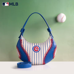 MLB-CU101   MLB Chicago Cubs Team Hobo Bag Shoulder Bag