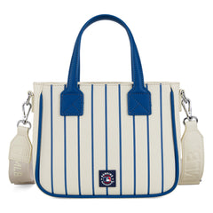 MLB-CU103 MLB  Chicago Cubs Team Tote/Crossbody with Baseball Coin Pouch