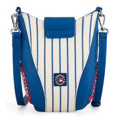 MLB-CU105   MLB Chicago Cubs Team Baseball Stitch Crossbody -Stripe