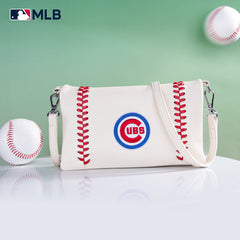 MLB-CU106  MLB Chicago Cubs Team Bi-Fold Clutch/Crossbody