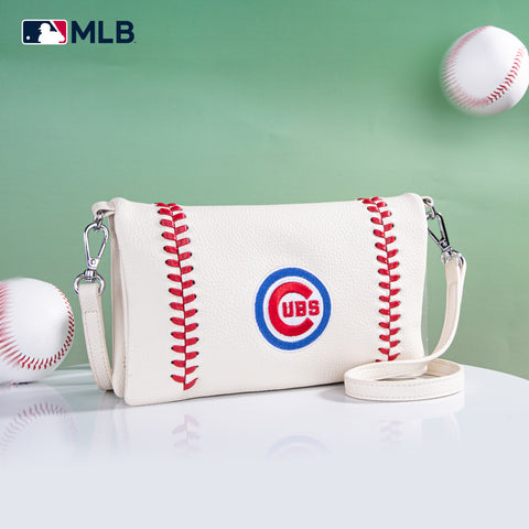 MLB-CU106  MLB Chicago Cubs Team Bi-Fold Clutch/Crossbody