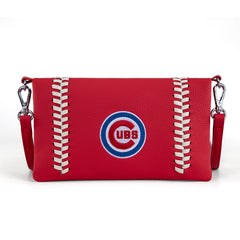 MLB-CU106  MLB Chicago Cubs Team Bi-Fold Clutch/Crossbody