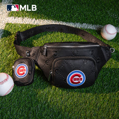 MLB-CU20-320  MLB Chicago Cubs Team  Fanny Pack Belt Sling Bag