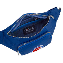 MLB-CU20-320  MLB Chicago Cubs Team  Fanny Pack Belt Sling Bag