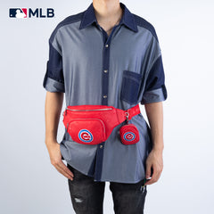 MLB-CU20-320  MLB Chicago Cubs Team  Fanny Pack Belt Sling Bag