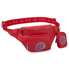 MLB-CU20-320  MLB Chicago Cubs Team  Fanny Pack Belt Sling Bag