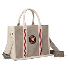 MLB-HA100-100   MLB Houston Astros Team Whipstitch Tote/Crossbody