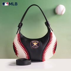 MLB-HA101   MLB Houston Astros Team Hobo Bag/Shoulder Bag