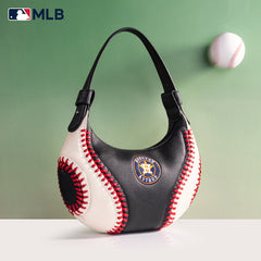 MLB-HA101   MLB Houston Astros Team Hobo Bag/Shoulder Bag