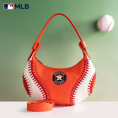 MLB-HA101   MLB Houston Astros Team Hobo Bag/Shoulder Bag