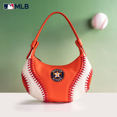 MLB-HA101   MLB Houston Astros Team Hobo Bag/Shoulder Bag