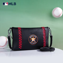 MLB-HA106  MLB Houston Astros Team Bi-Fold Clutch/Crossbody