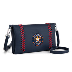 MLB-HA106  MLB Houston Astros Team Bi-Fold Clutch/Crossbody