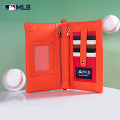 MLB-HA106  MLB Houston Astros Team Bi-Fold Clutch/Crossbody