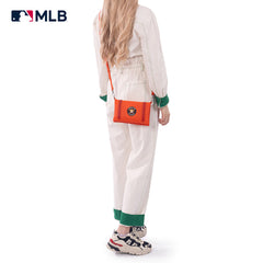 MLB-HA106  MLB Houston Astros Team Bi-Fold Clutch/Crossbody