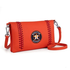 MLB-HA106  MLB Houston Astros Team Bi-Fold Clutch/Crossbody