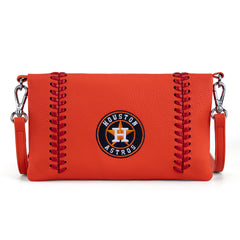 MLB-HA106  MLB Houston Astros Team Bi-Fold Clutch/Crossbody