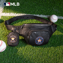 MLB-HA20-320  MLB  Houston Astros Team  Fanny Pack Belt Sling Bag