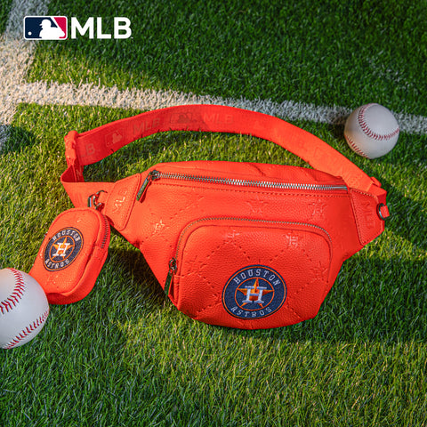 MLB-HA20-320  MLB  Houston Astros Team  Fanny Pack Belt Sling Bag