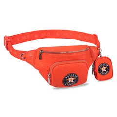 MLB-HA20-320  MLB  Houston Astros Team  Fanny Pack Belt Sling Bag