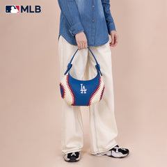 MLB-LA101  MLB Los Angeles Dodgers Team Hobo Bag/Shoulder Bag