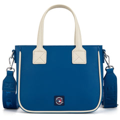 MLB-LA103   MLB  Los Angeles Dodgers Team Tote/Crossbody with Baseball Coin Pouch