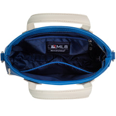 MLB-LA103   MLB  Los Angeles Dodgers Team Tote/Crossbody with Baseball Coin Pouch