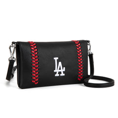 MLB-LA106 MLB Los Angeles Dodgers Team Bi-Fold Clutch/Crossbody