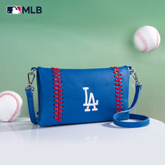 MLB-LA106 MLB Los Angeles Dodgers Team Bi-Fold Clutch/Crossbody