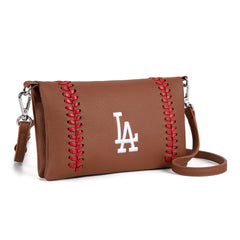 MLB-LA106 MLB Los Angeles Dodgers Team Bi-Fold Clutch/Crossbody