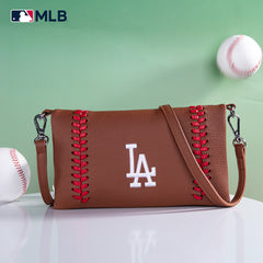 MLB-LA106 MLB Los Angeles Dodgers Team Bi-Fold Clutch/Crossbody