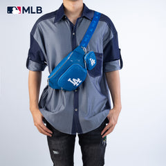 MLB-LA20-320  MLB  Los Angeles Dodgers Team Fanny Pack Belt Sling Bag