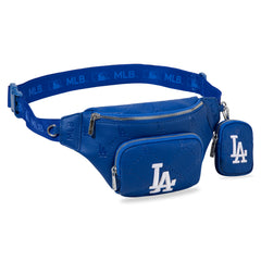 MLB-LA20-320  MLB  Los Angeles Dodgers Team Fanny Pack Belt Sling Bag