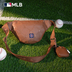 MLB-LA20-320  MLB  Los Angeles Dodgers Team Fanny Pack Belt Sling Bag