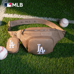 MLB-LA20-320  MLB  Los Angeles Dodgers Team Fanny Pack Belt Sling Bag