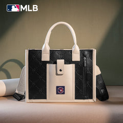 MLB-MT100-100  MLB New York Mets Team Whipstitch Tote/Crossbody