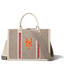 MLB-MT100-100  MLB New York Mets Team Whipstitch Tote/Crossbody