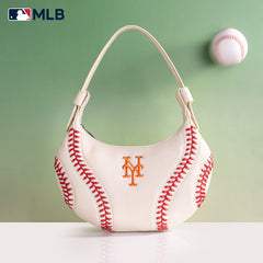 MLB-MT101  MLB New York Mets Team Hobo Bag/Shoulder Bag