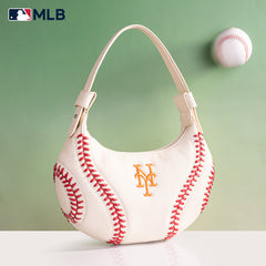 MLB-MT101  MLB New York Mets Team Hobo Bag/Shoulder Bag