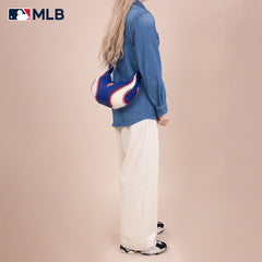 MLB-MT101  MLB New York Mets Team Hobo Bag/Shoulder Bag